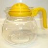 Pyrex 6 Cups Coffee / Tea Glass Pot Yellow - EXTRA PROMO