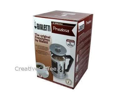 Bialetti 8 Cups - 1 Lts Prezioza Original French Press 1 Bialetti 8 Cups - 1 Lts Prezioza Original French Press