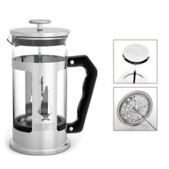 Bialetti 8 Cups - 1 Lts Prezioza Original French Press 6 Bialetti 8 Cups - 1 Lts Prezioza Original French Press -Café Essentials Shop image 679 4