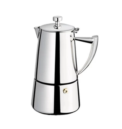 Cuisinox Roma Mirror 4 Cups Espresso Stainless Steel Coffee Maker 2 Cuisinox Roma Mirror 4 Cups Espresso Stainless Steel Coffee Maker - Image 2