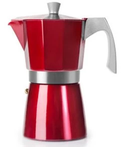 Ibili 12 Cups - 775ml Evva Red Stove Top Espresso Maker