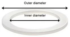 Vev Vigano 4 Cups Replacement Silicone Gaskets For INOX VESPRESSCoffee Makers Only