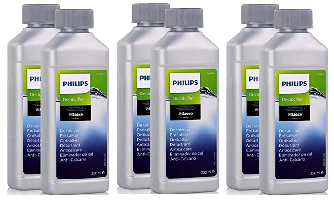 Philips Saeco Liguid Descaler Set Of 6 1 Philips Saeco Liguid Descaler Set Of 6