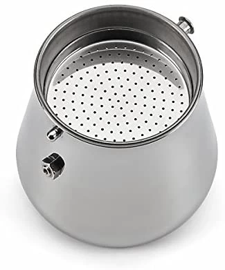 Giannini 1 Cup Stainless Steel Giannina Coffee Maker 4 Giannini 1 Cup Stainless Steel Giannina Coffee Maker - Image 4