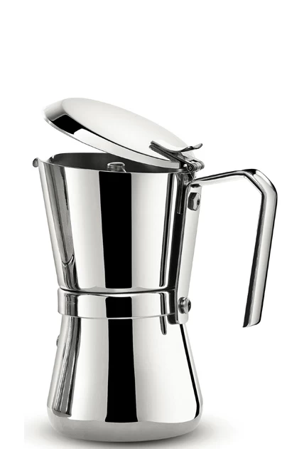Giannini 1 Cup Stainless Steel Giannina Coffee Maker 2 Giannini 1 Cup Stainless Steel Giannina Coffee Maker - Image 2