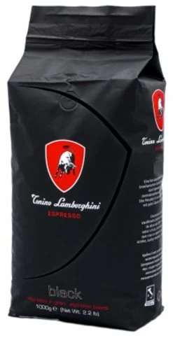 Lamborghini BLACK Strong Blend Coffee Beans 1 Kg / 2.2 Lbs (1000gr) -Café Essentials Shop phpL8T8zf