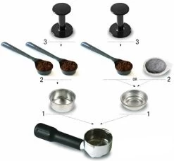 La Pavoni Gran Caffe Stainless GCM