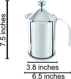 Cuisinox 27oz (800ml) - 6 Cups Cappuccino Milk Frother 6 Cuisinox 27oz (800ml) - 6 Cups Cappuccino Milk Frother -Café Essentials Shop phpOgpeCQ 2