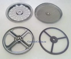 Deluxe 3 Cup PYREX Red Plastic French Coffee / Tea Press 5 Deluxe 3 Cup PYREX Red Plastic French Coffee / Tea Press -Café Essentials Shop phpPkekOA 2