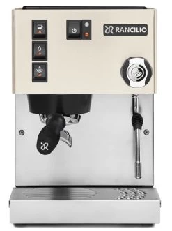 Rancilio Silvia M V6 Espresso Coffee Machine WHITE Stainless Steel