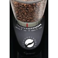 Capresso Infinity Plus Conical Burr Grinder Black