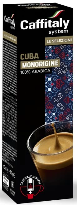 Caffitaly CUBA 100% Arabica Blend Coffee Capsule - Pack Of 10
