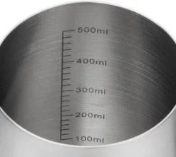 Bellucci 20oz - 600ml Stainless Steel BLACK Milk Jug