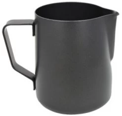 Bellucci 20oz - 600ml Stainless Steel BLACK Milk Jug -Café Essentials Shop phpePmVOc copy