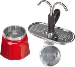 Bialetti 2 Cups Mini Express RED Stovetop Espresso Maker Set -Café Essentials Shop phpg7zcVZ 6