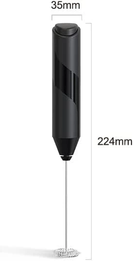 Cuisinox Milk Frothier Handheld Electric Foam Maker With Stainless Whisk 7 Cuisinox Milk Frothier Handheld Electric Foam Maker With Stainless Whisk - Image 7