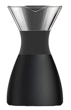 Asobu 6 Cups - 32 Oz Pour Over BLACK Coffee Maker