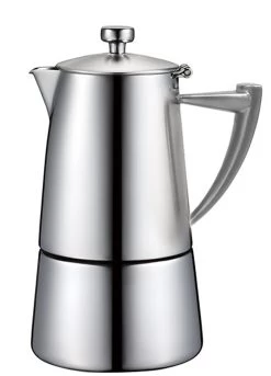 Cuisinox Roma Satin 6 Cups Espresso Stainless Steel Coffee Maker