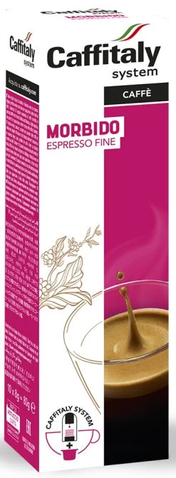 Caffitaly MORBIDO Espresso Fine Blend Coffee Capsule - Pack Of 10 -Café Essentials Shop phpzKMMVW